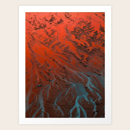 Red Sands Art Print