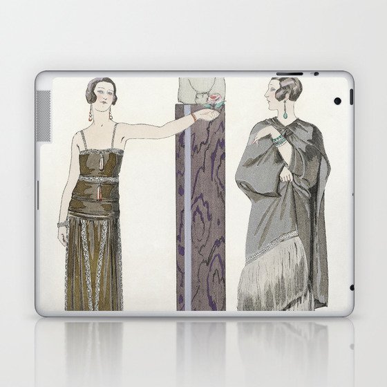 Eros. Robe Et Manteau Pour Le Soir, De Worth Laptop & iPad Skin