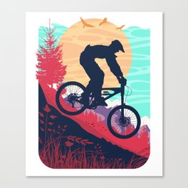 Mountain Bike Canvas Print