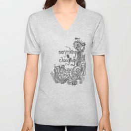 Everything Is Changing V Neck T Shirt