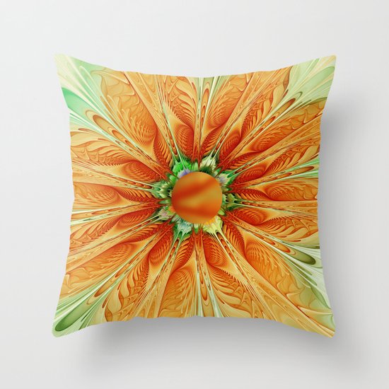 Summer Mood Throw Pillow
