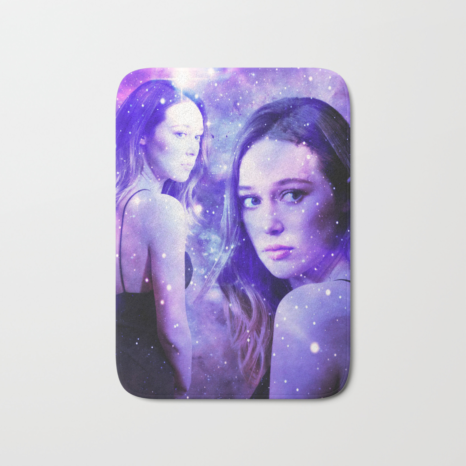Heavenly Alycia Debnam Carey Bath Mat By Violentfaery Society6