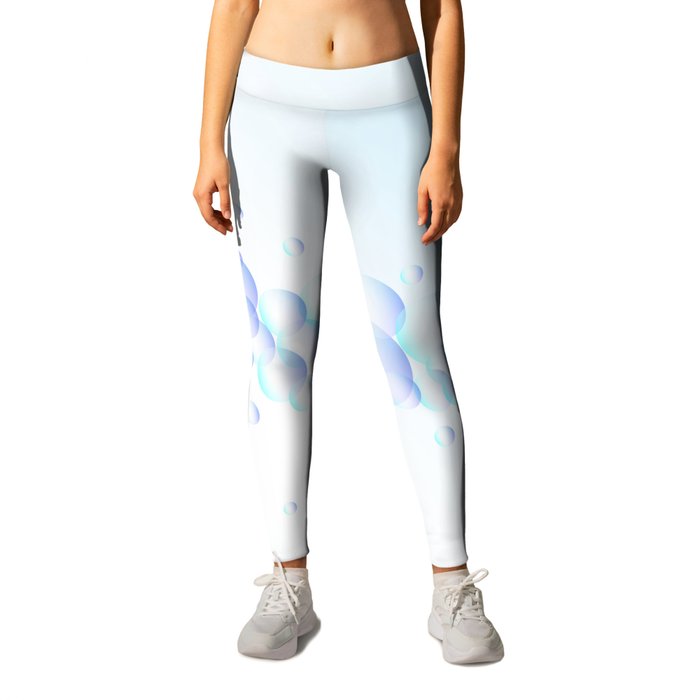 Air Bubbles On Water Leggings
