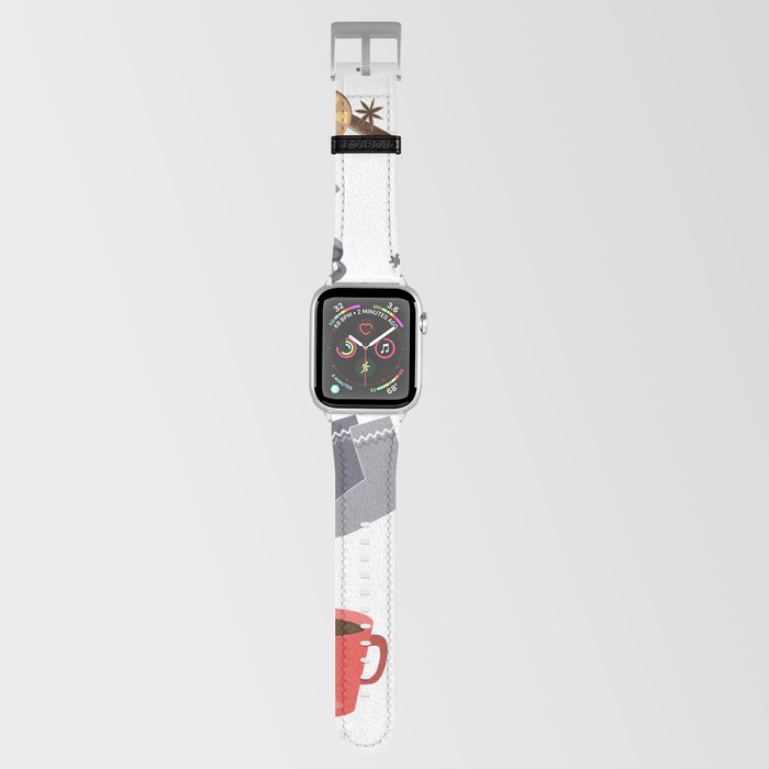 Christmas Items Wallpaper Design  Apple Watch Band