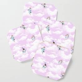 Cherubs on Pinky Sky Coaster