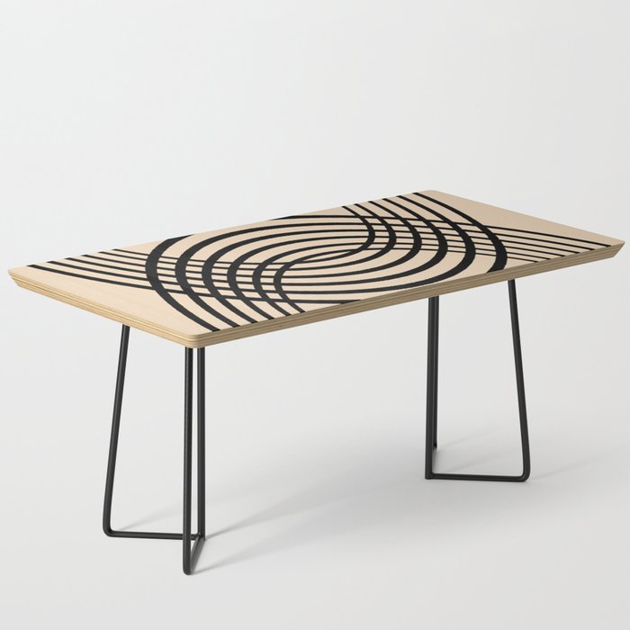Bauhaus stripes minimalist design Coffee Table