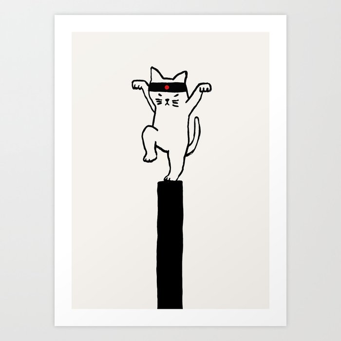 Cute and deadly Art Print