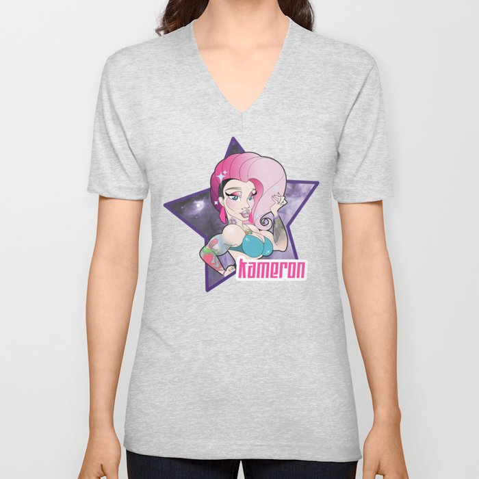 V neck top t shirts michaels
