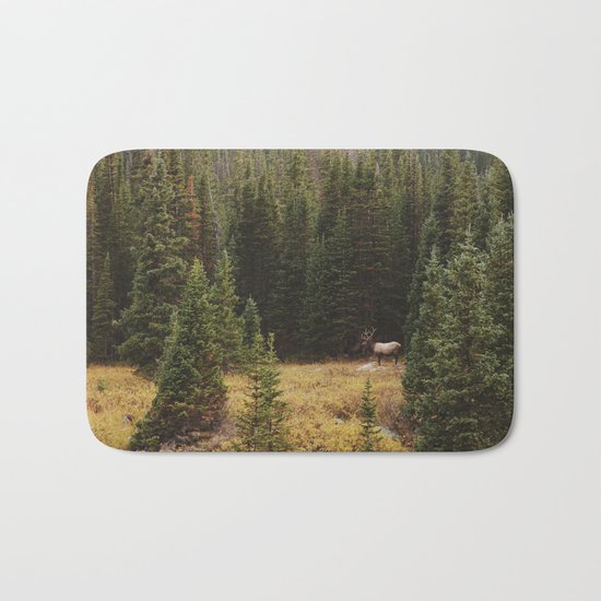 Rocky Mountain Creek Elk Bath Mat