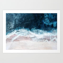 Blue Sea II Art Print