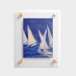 Regatta Floating Acrylic Print