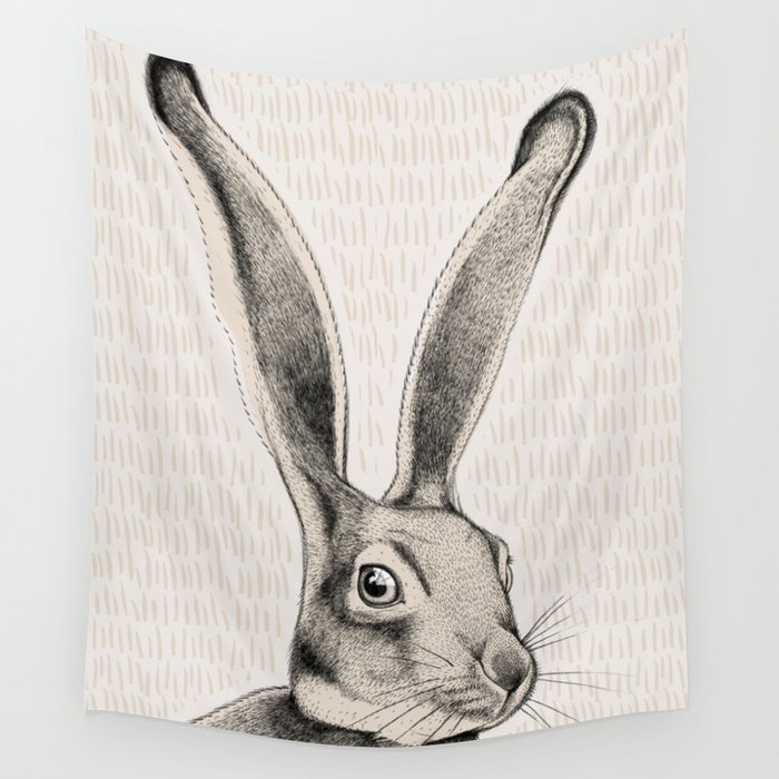 Hare Wall Tapestry
