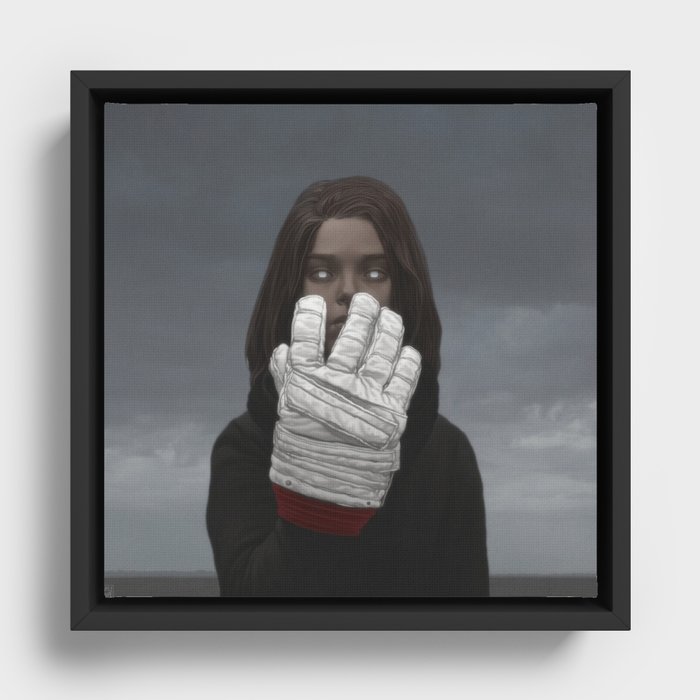 Glove Framed Canvas