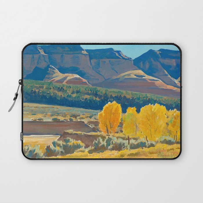 Peaceful Morning by Maynard Dixon Laptop Sleeve