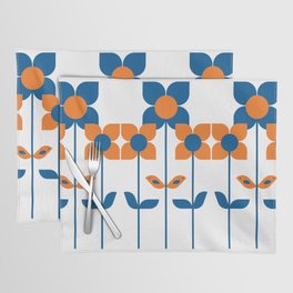 Flower Birds Pennsylvania Dutch Mod Style Placemat