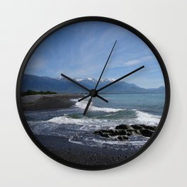 Kaikoura coast Wall Clock