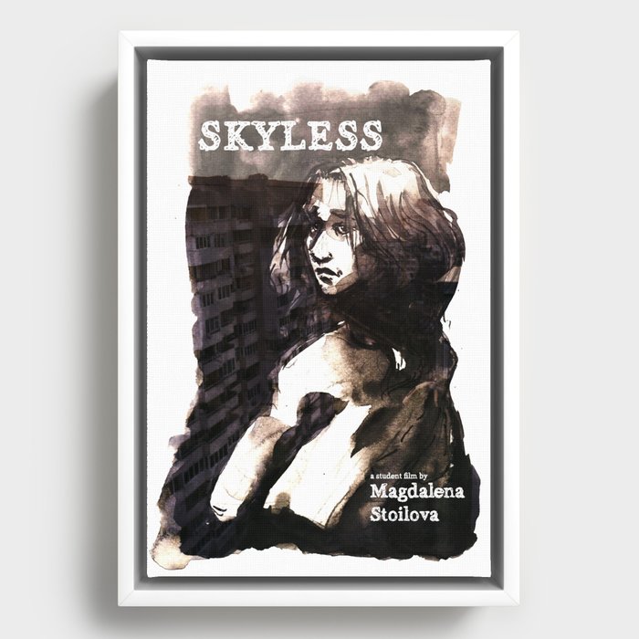 Skyless Poster Framed Canvas