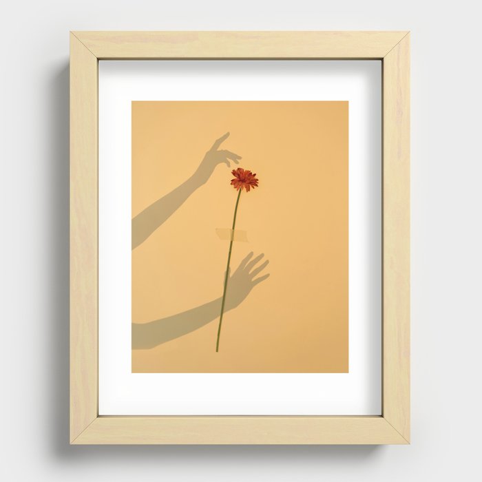Stay Gold  Recessed Framed Print