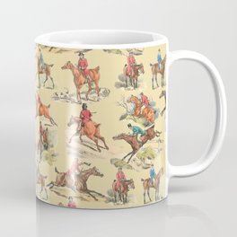 HORSE RIDING IN THE FIELD Coffee Mug