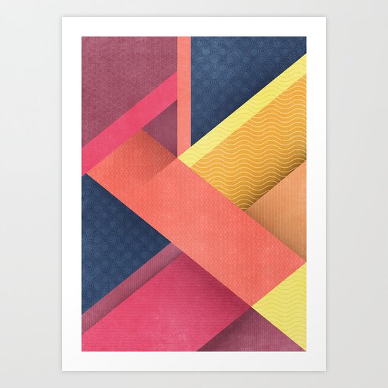 Overlap Art Print