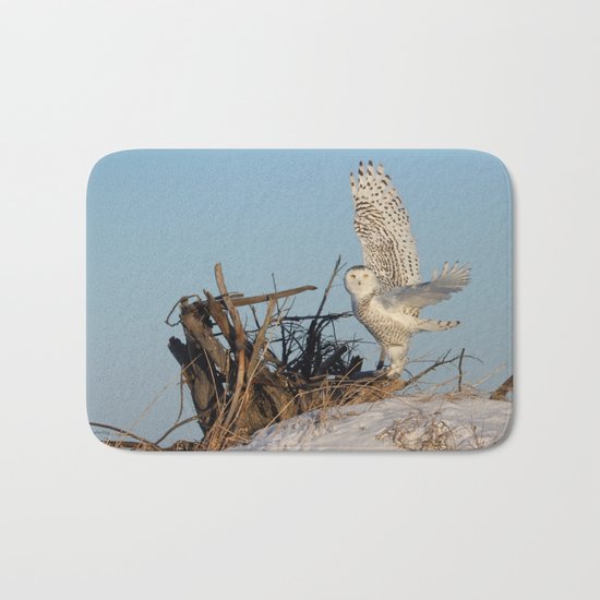 Snowy Ballerina Bath Mat