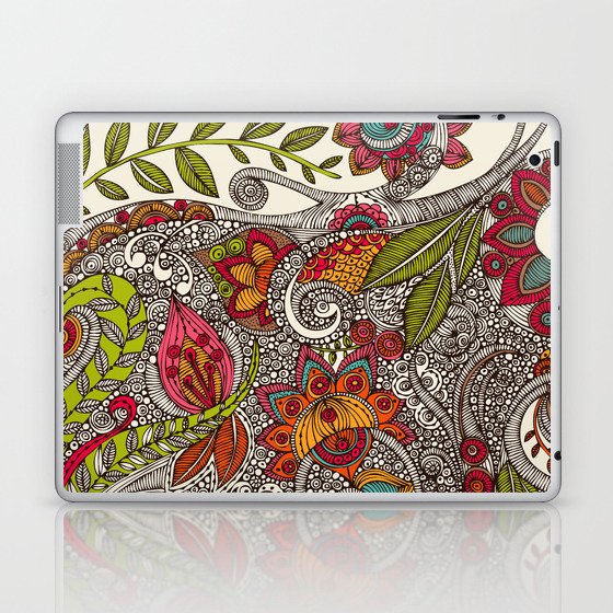 Random Flowers Laptop & iPad Skin