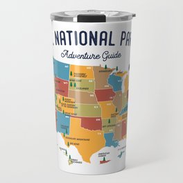 National Parks Adventure Guide Travel Mug