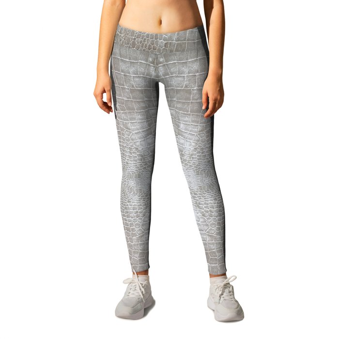 Silver shop velvet leggings