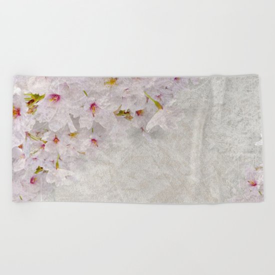Cherry Blossom #1 Beach Towel