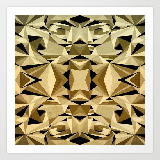 ABSTRACTION ARTDECO Art Print