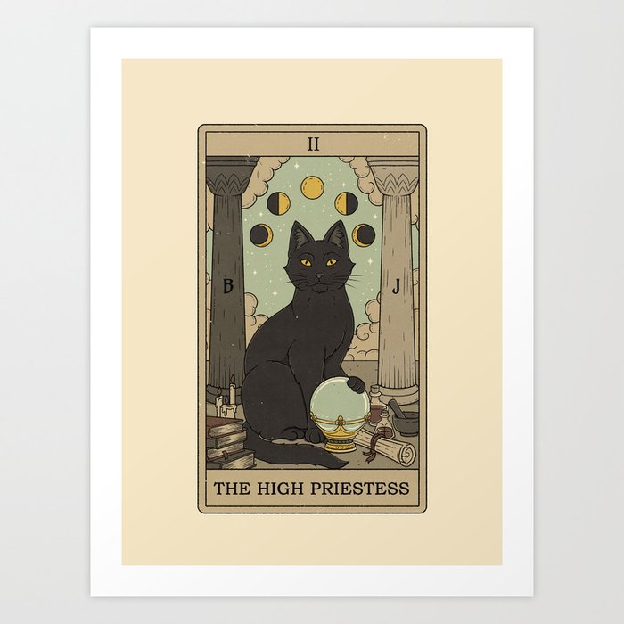 The High Priestess Art Print
