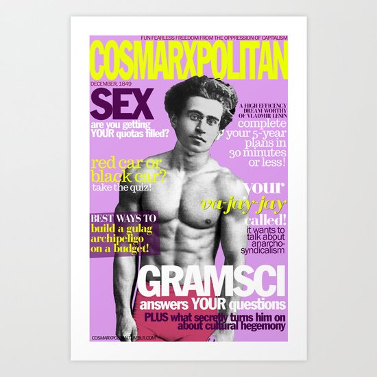 COSMARXPOLITAN, Issue 5 Art Print