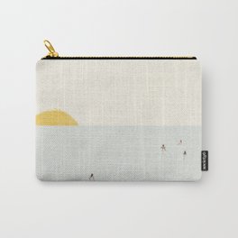 Golden Carry-All Pouch | Verano, Abstract, Curated, Goldenhour, Watercolor, Oil, Summer, Ilustraciones, Landscape, Minimalist 