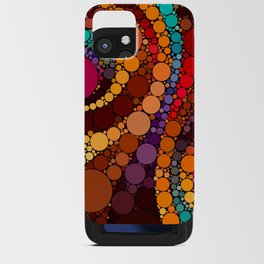 Rainbow Polka Dots #3 iPhone Card Case