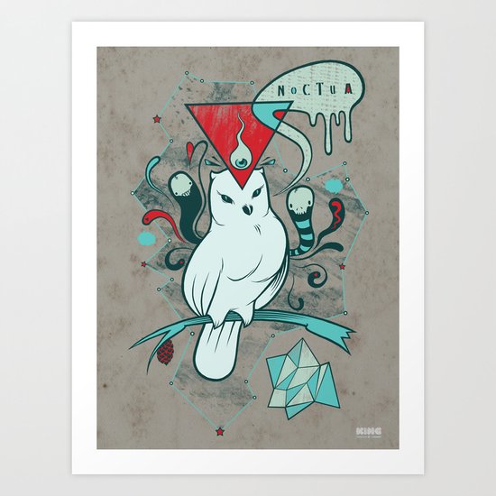 Noctua Art Print