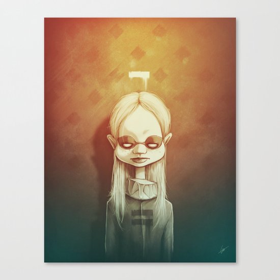 Girl Canvas Print