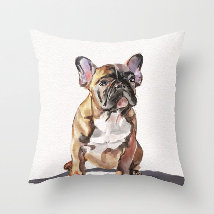 French Bulldog  Throw Pillow