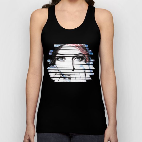 See What Feelings I Hide Unisex Tank Top