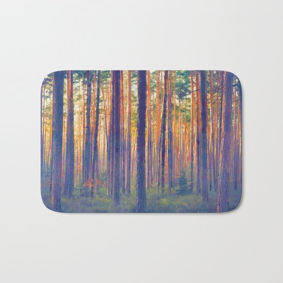Forest - Filtering light Bath Mat