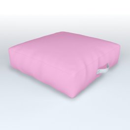 Light Hot Pink - solid color Outdoor Floor Cushion