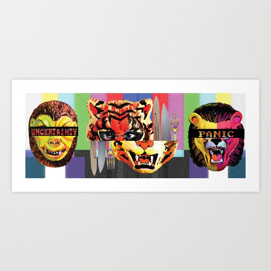 Fear Art Print