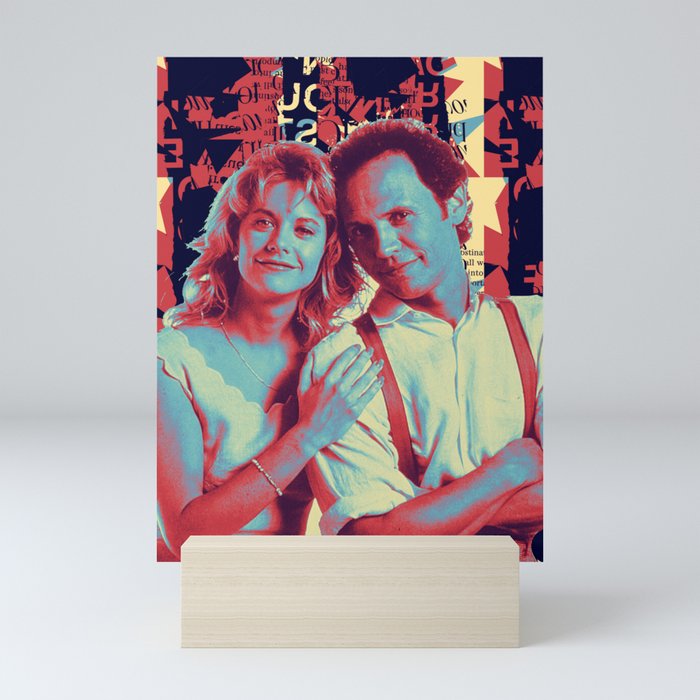 a photo of  when harry met sally Home Art classroom Mini Art Print