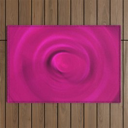 Purple fluid swirl Outdoor Rug