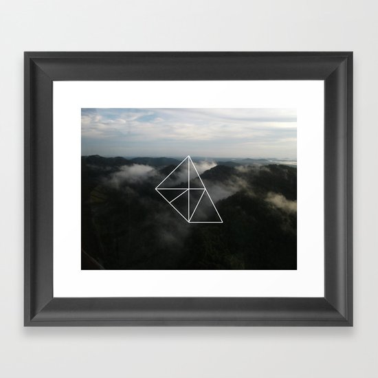 Geometry Framed Art Print