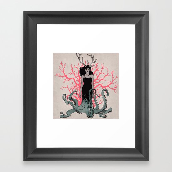 Nature is ancient Framed Art Print