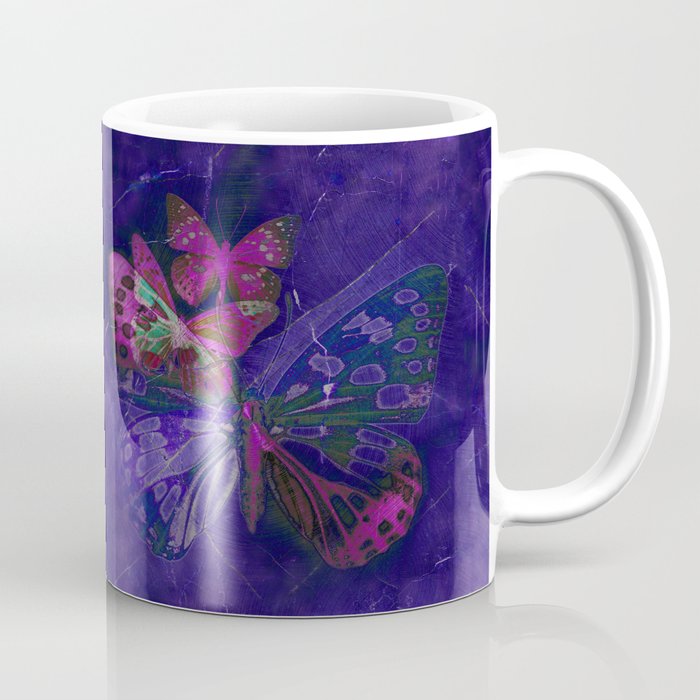 Marble Butterflies Coffee Mug