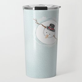 Dapper Snowman Travel Mug