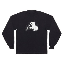 Polar Bear & Puffins Long Sleeve T-shirt