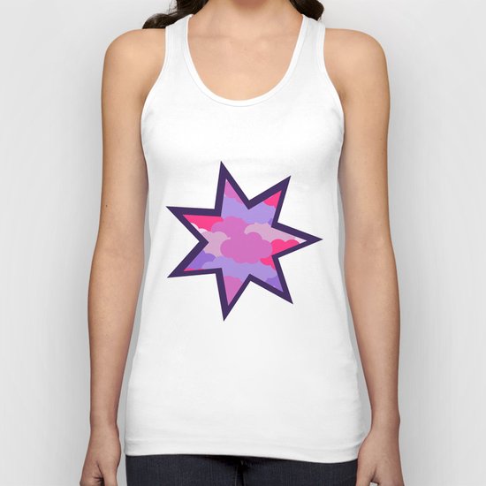 Stars in the clouds Unisex Tank Top