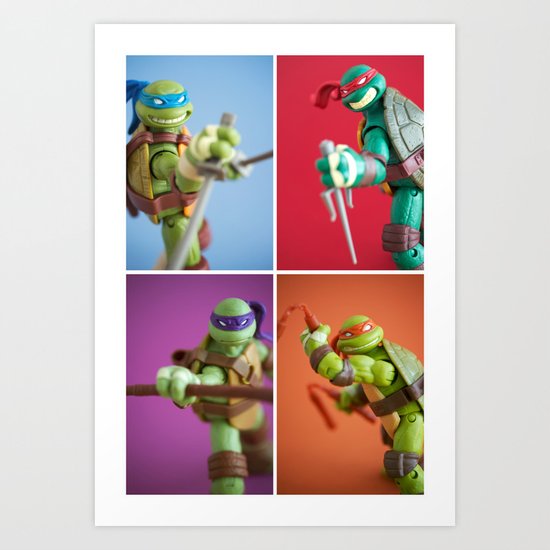 Heroes in a Half Shell Art Print